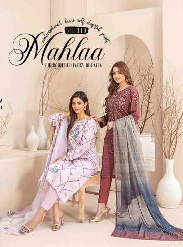 Mahlaa by Tawakkal | 3 Piece Ready to wear collection