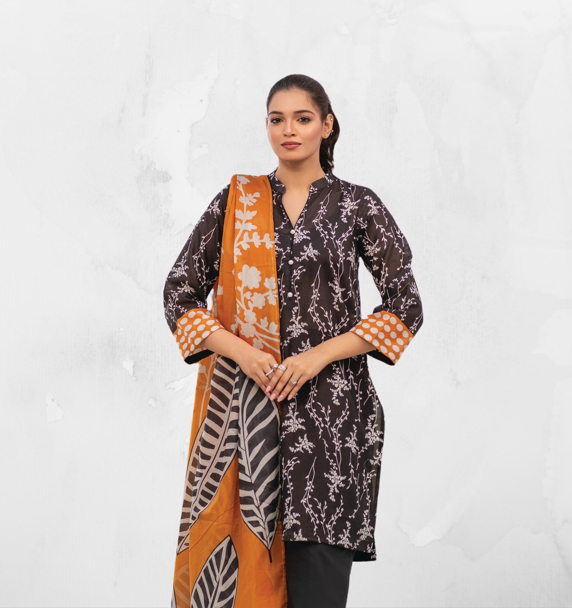 SANA SAFINAZ | 2 PIECE PRINTED | MAHAY | 53A