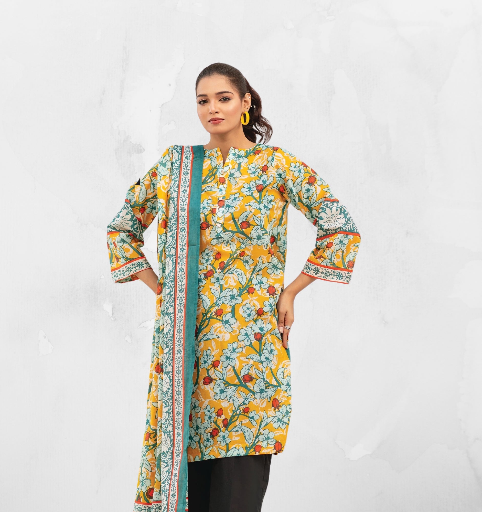 SANA SAFINAZ | 2 PIECE PRINTED | MAHAY | 56A