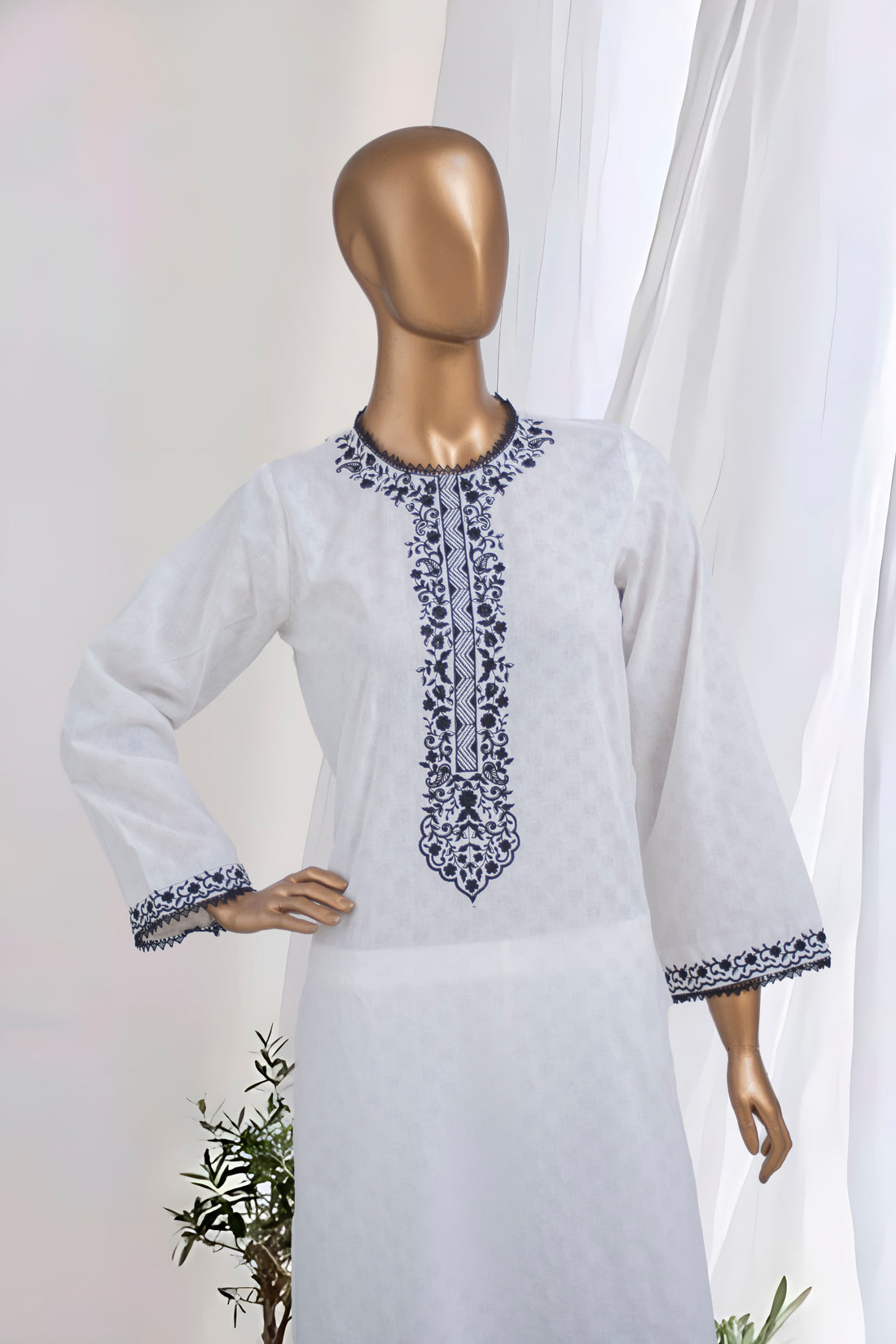 2Pcs Embroidered by Khaadi 01