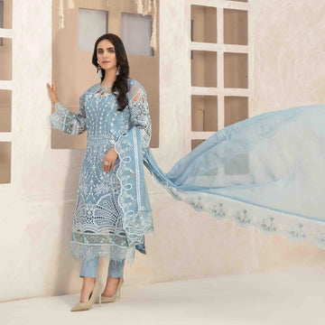 Amarige By Tawakkal | 3 Piece Semi-Stitched Collection | D-9596