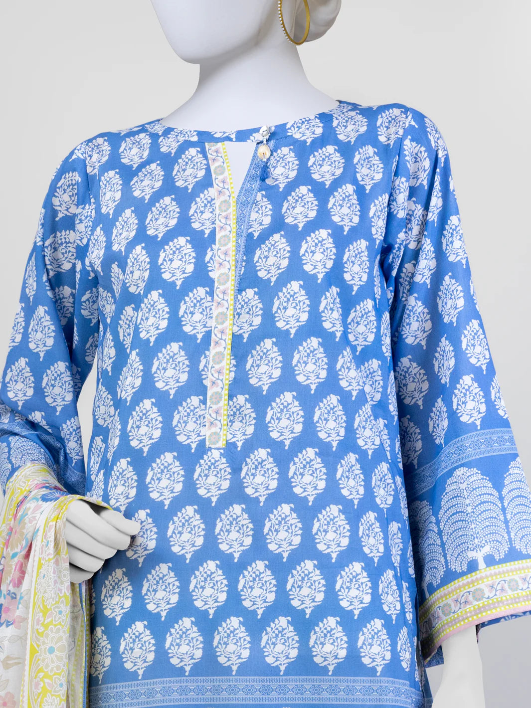 3 Piece Unstitched Lawn | PLU-24-1139