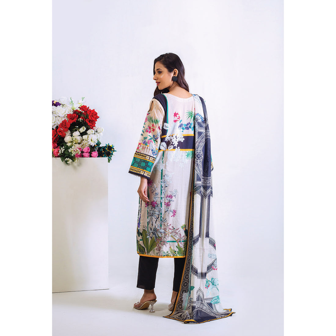 Amal By Jaffrani | Unstitched Printed Lawn Collection | D-09