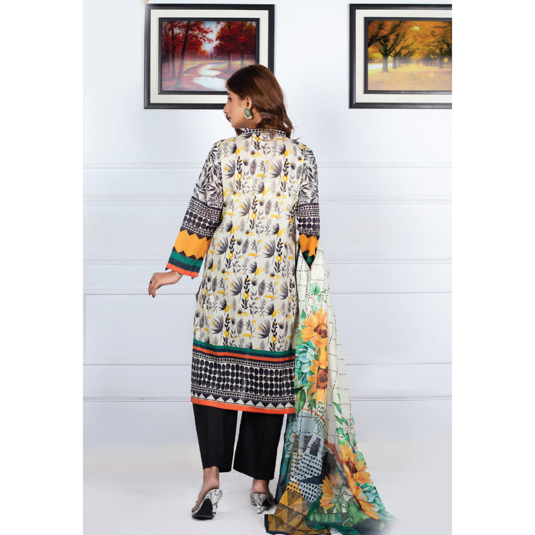 Amal By Jaffrani | Unstitched Printed Lawn Collection Vol-3 | D-04