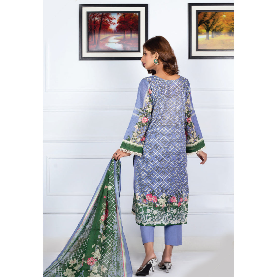 Amal By Jaffrani | Unstitched Printed Lawn Collection Vol-3 | D-05