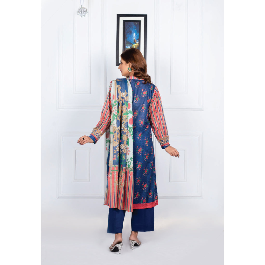 Amal By Jaffrani | Unstitched Printed Lawn Collection Vol-3 | D-10